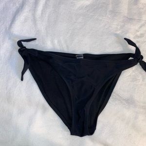 Black bikini bottom